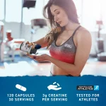 Creatine 3000 I 120 Capsules - Bilde 2