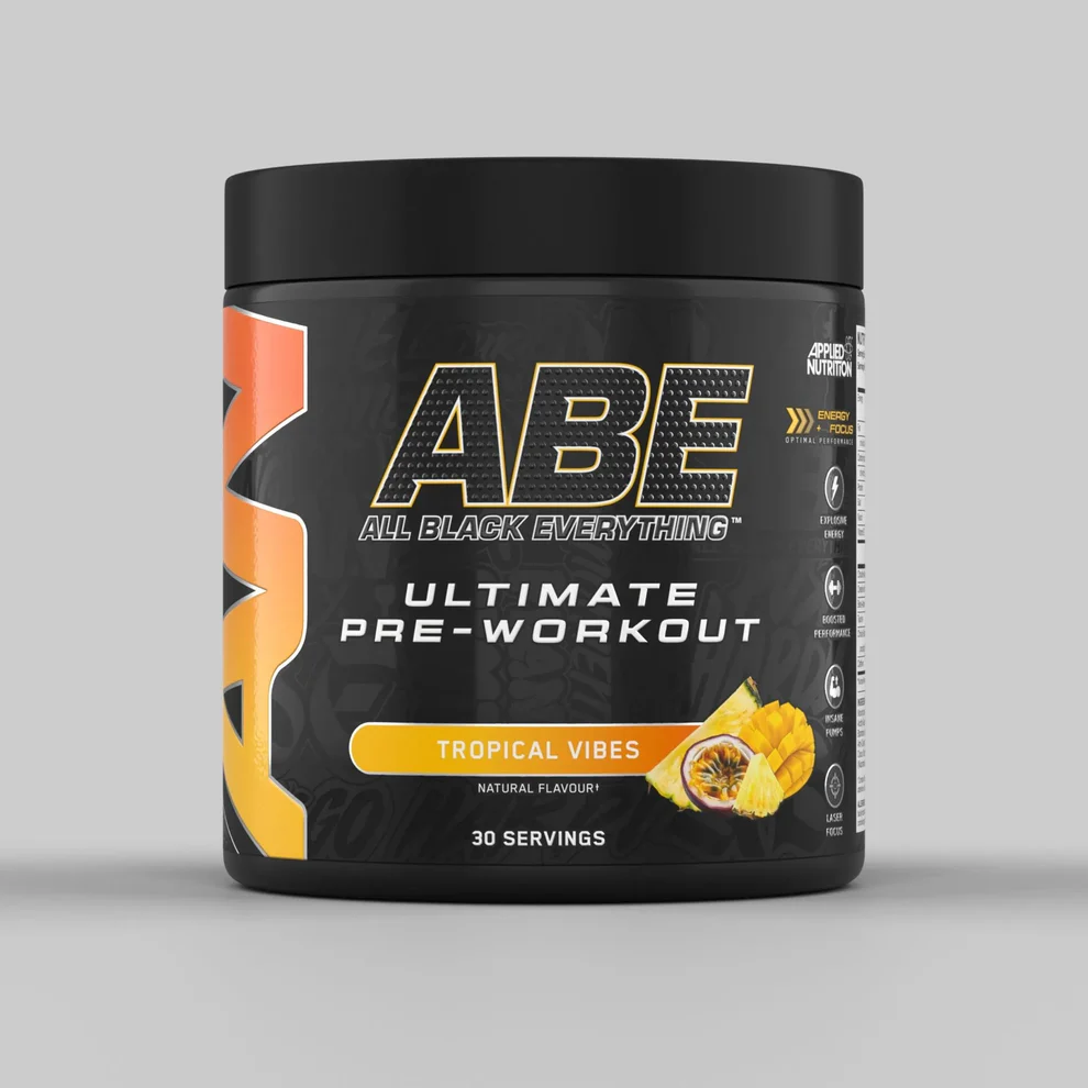 ABEUltimatePre-Workout375g-TropicalVibes ABE I Pre-Workout I 375g - Bilde 1