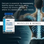 Calcium + K2 I 60 V Capsules - Bilde 4