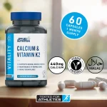 Calcium + K2 I 60 V Capsules - Bilde 2