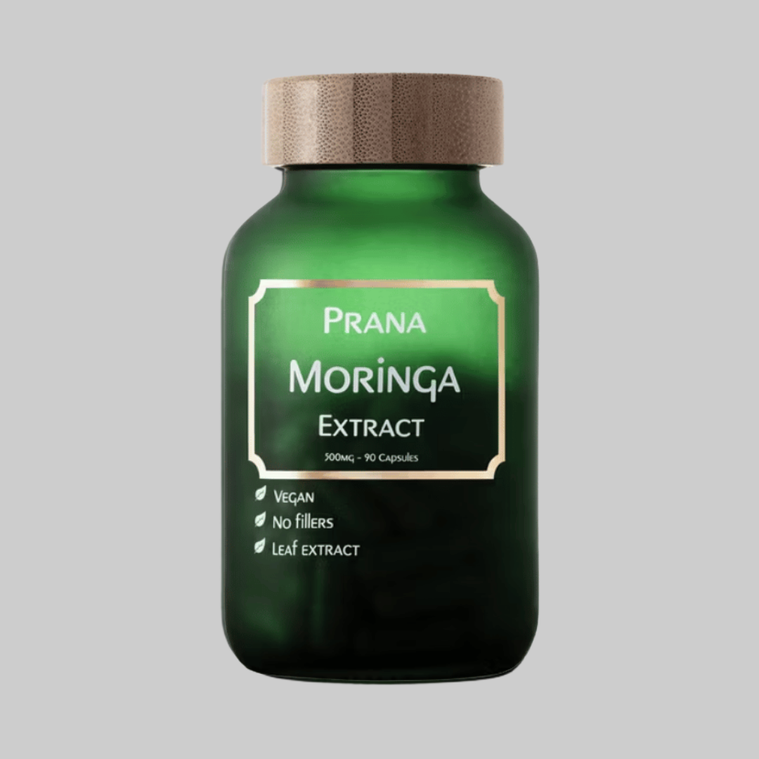 Prana I Moringa Extract I 500mg – 90 Capsules Prana I Moringa Extract I 500mg - 90 Capsules - Bilde 1