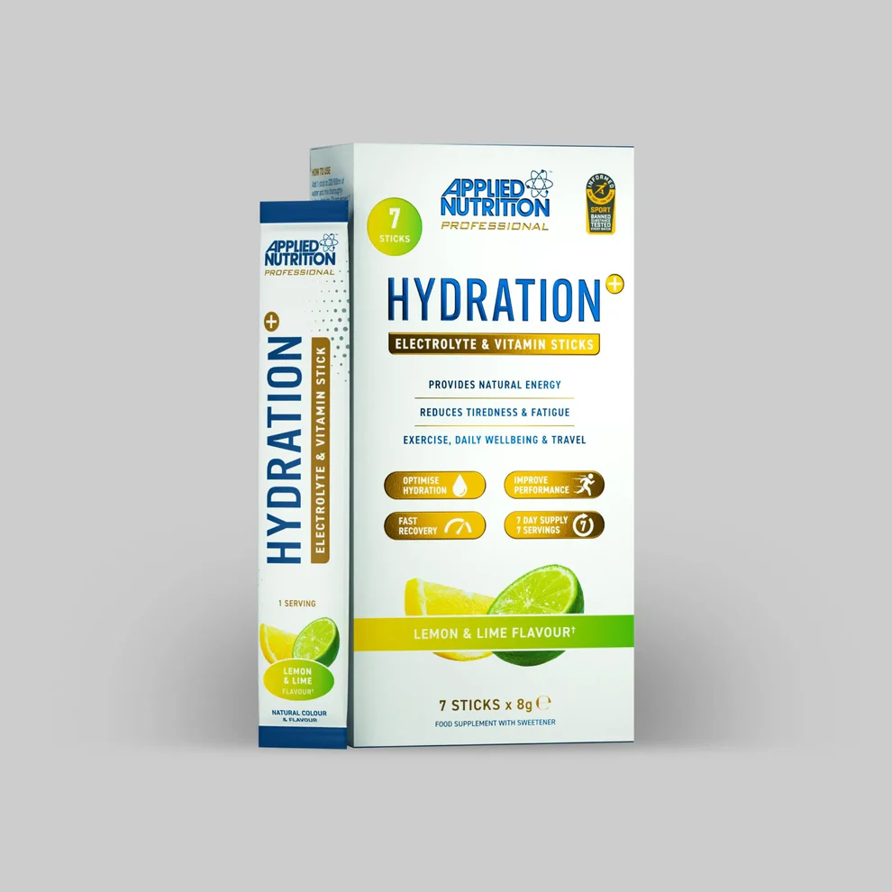 thumbnail_Hydration_StickBox7x8g-Lemon_Lime Hydration+ I Electrolyte Sticks - Bilde 1