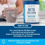 Keto Collagen I Unflavoured I 325g - Bilde 5