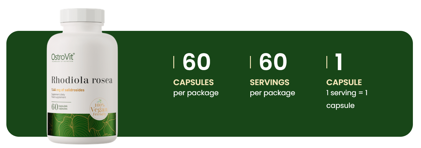 Rhodiola Rosea I 60 Capsules