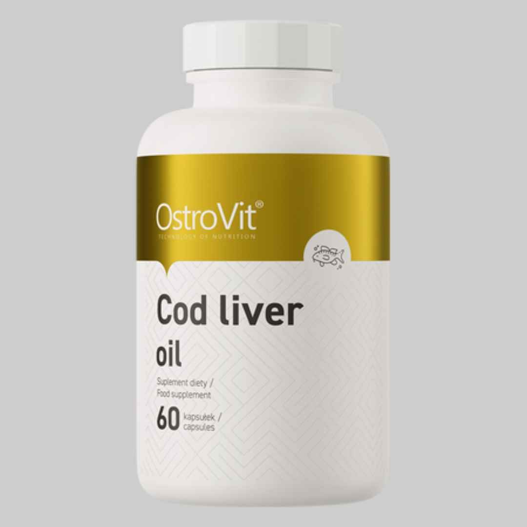 Cod Liver Oil I 60 Capsules Cod Liver Oil I 60 Capsules - Bilde 1