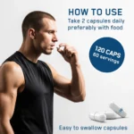 Sea Moss &  Vitamin B12 I 120 Capsules - Bilde 3