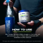 Creapure® Creatine Monohydrate I 250g - Bilde 2