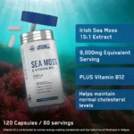 Sea Moss &  Vitamin B12 I 120 Capsules - Bilde 5