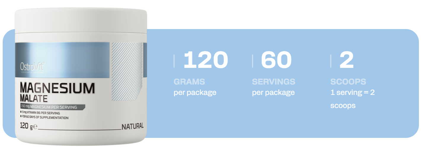 Magnesium Malate 120 g natural